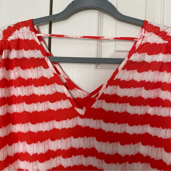 Dress Red Striped - Picture 3 of 5
